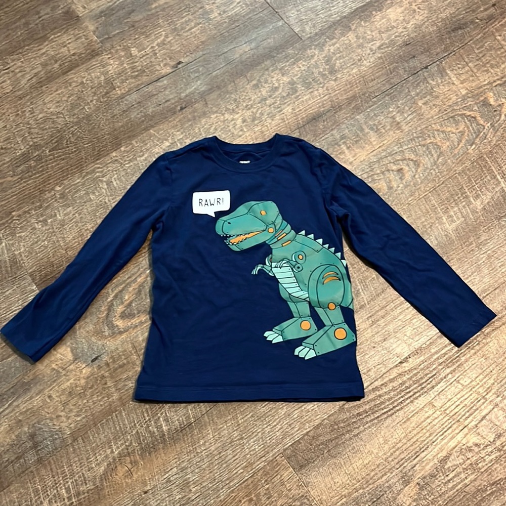 Trex toddler long sleeve shirt